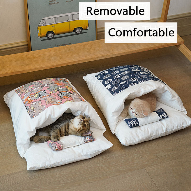 Japanese Cat Bed - Pawsyhome
