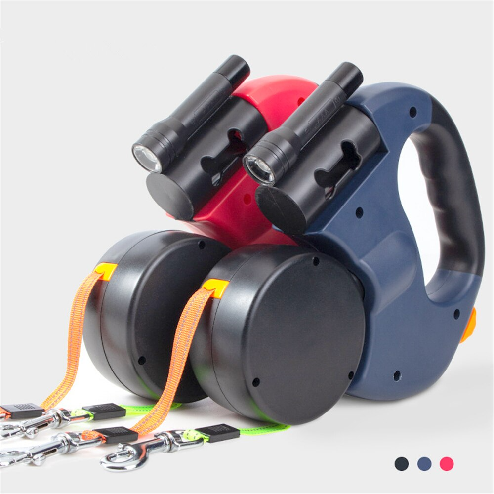 Retractable Pet Leash with Light - Pawsyhome