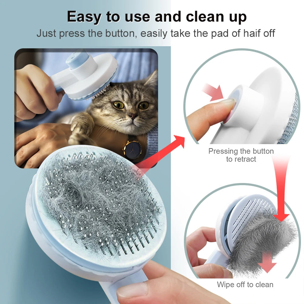 Self-Cleaning Pet Brush - Pawsyhome