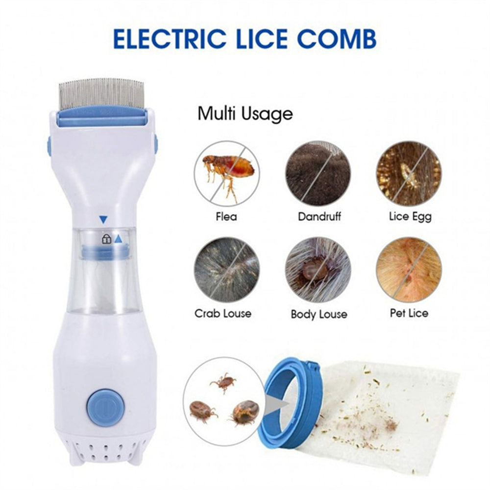 Electric Lice Grabber for Pets - Pawsyhome
