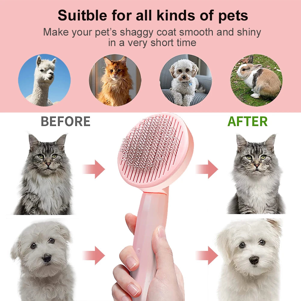 Self-Cleaning Pet Brush - Pawsyhome