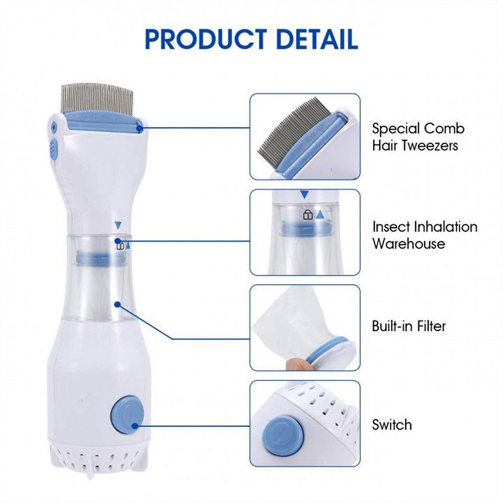 Electric Lice Grabber for Pets - Pawsyhome