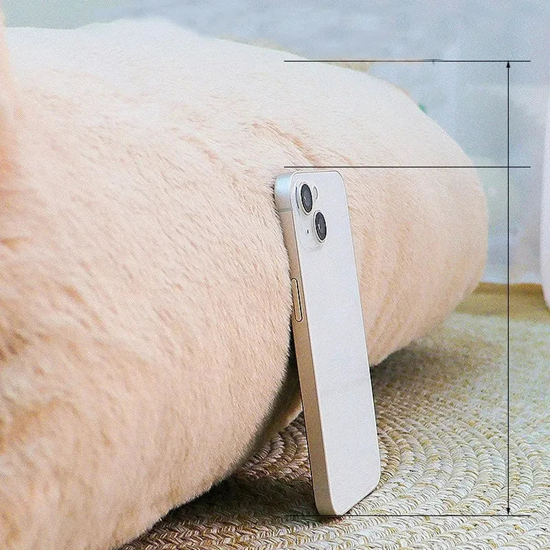 Luxury Cat Plush Bed - Pawsyhome