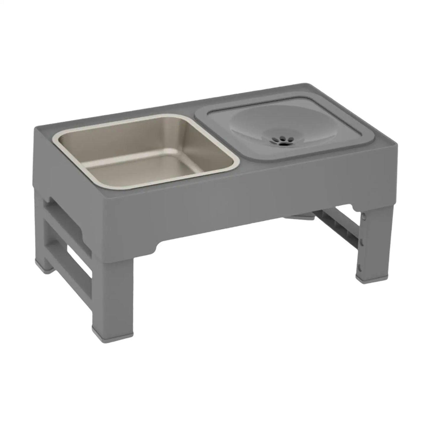 Elevated Mess-Free Dog Bowl - Pawsyhome