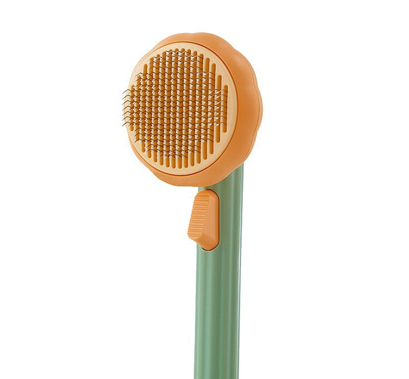Self‑Cleaning Pet Brush – Grooming Comb for Dogs & Cats - Pawsyhome