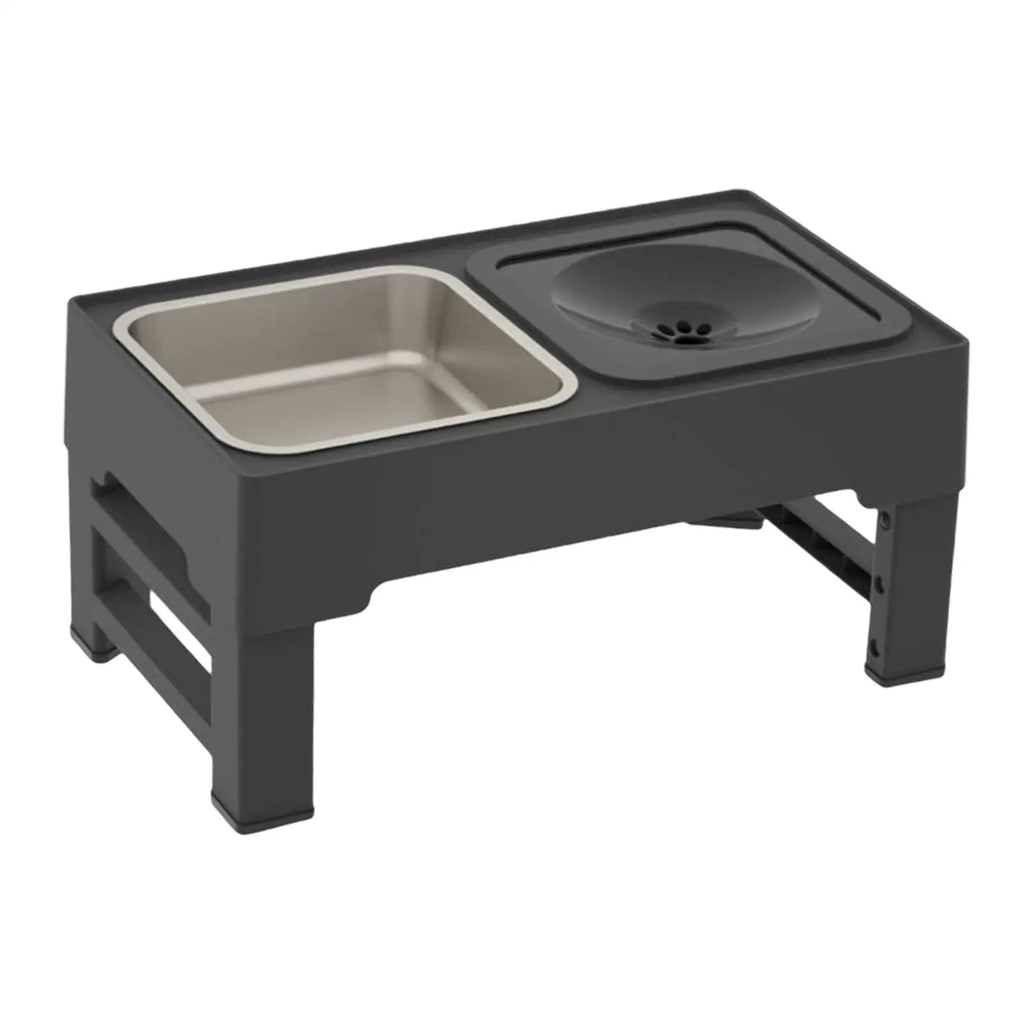 Elevated Mess-Free Dog Bowl - Pawsyhome
