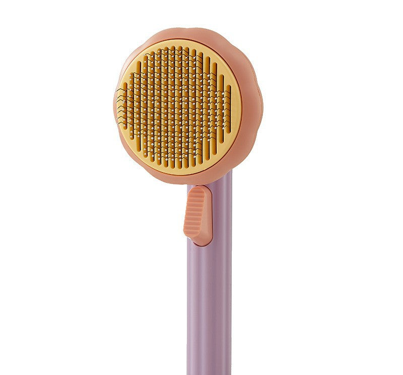 Self‑Cleaning Pet Brush – Grooming Comb for Dogs & Cats - Pawsyhome