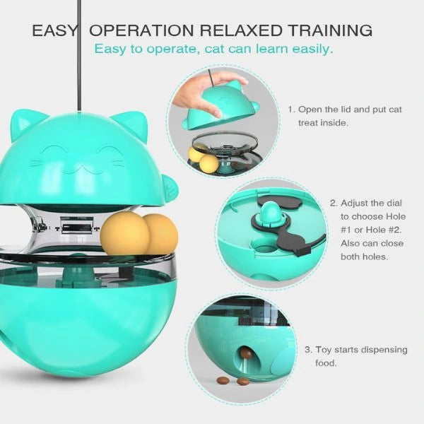 Cat Food Dispenser SnackSphere 02