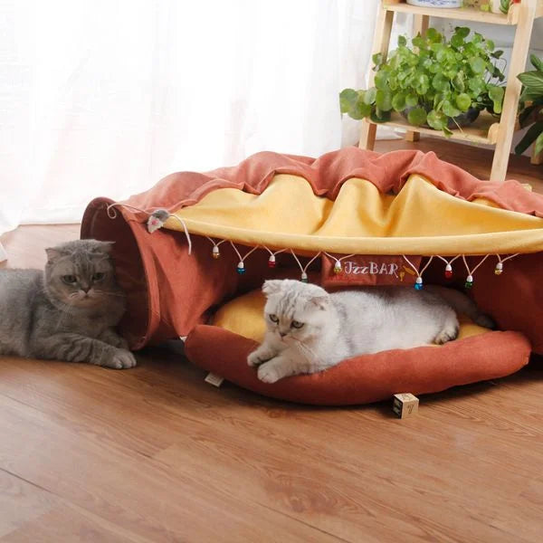 Cat Tunnel Bed 03