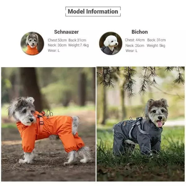 Dog Raincoat CozyGuard
