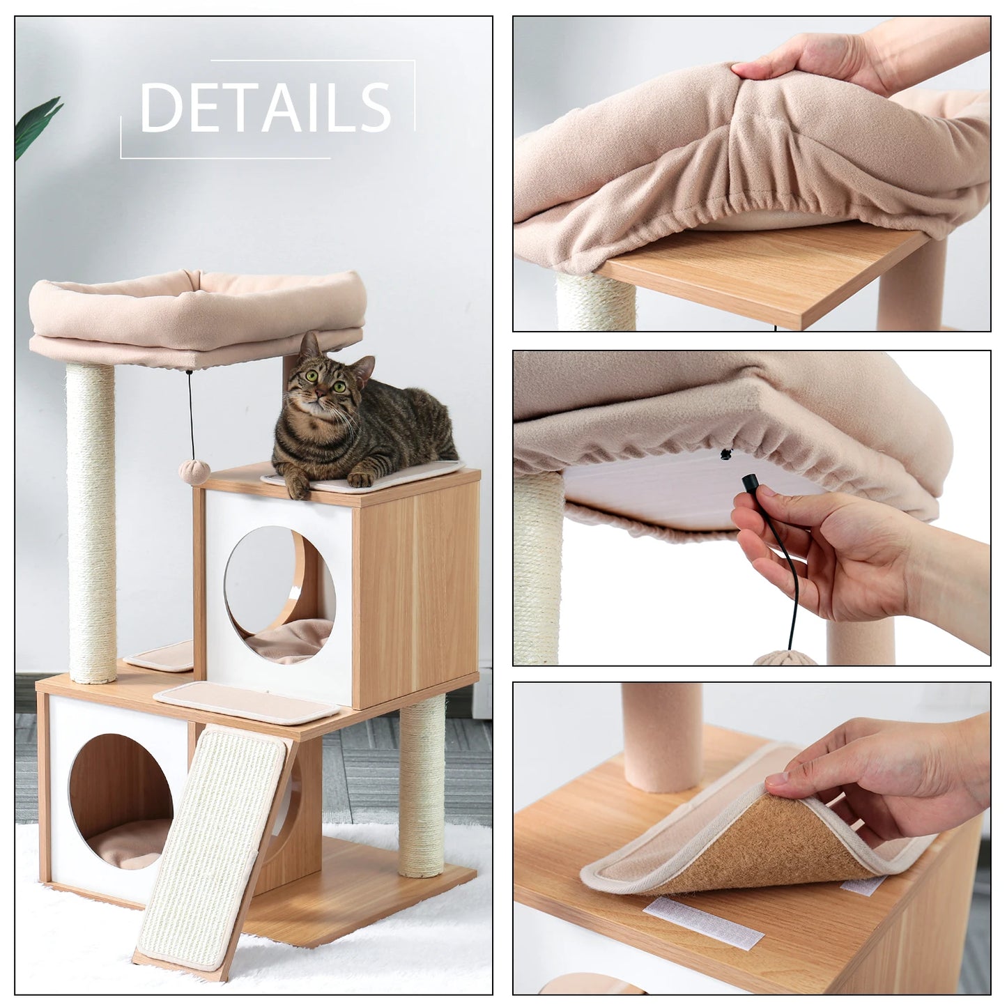 Cat Furniture TowerNest Luxe - Pawsyhome