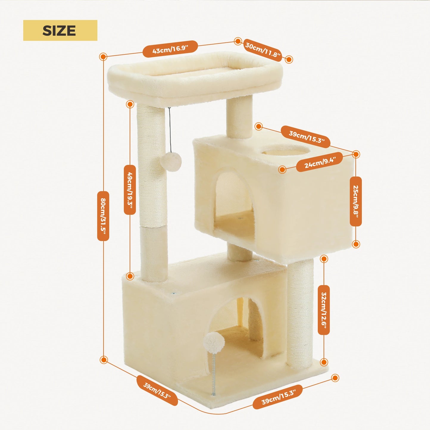 Cat Furniture – Plush Condo & Perch Tree - Pawsyhome