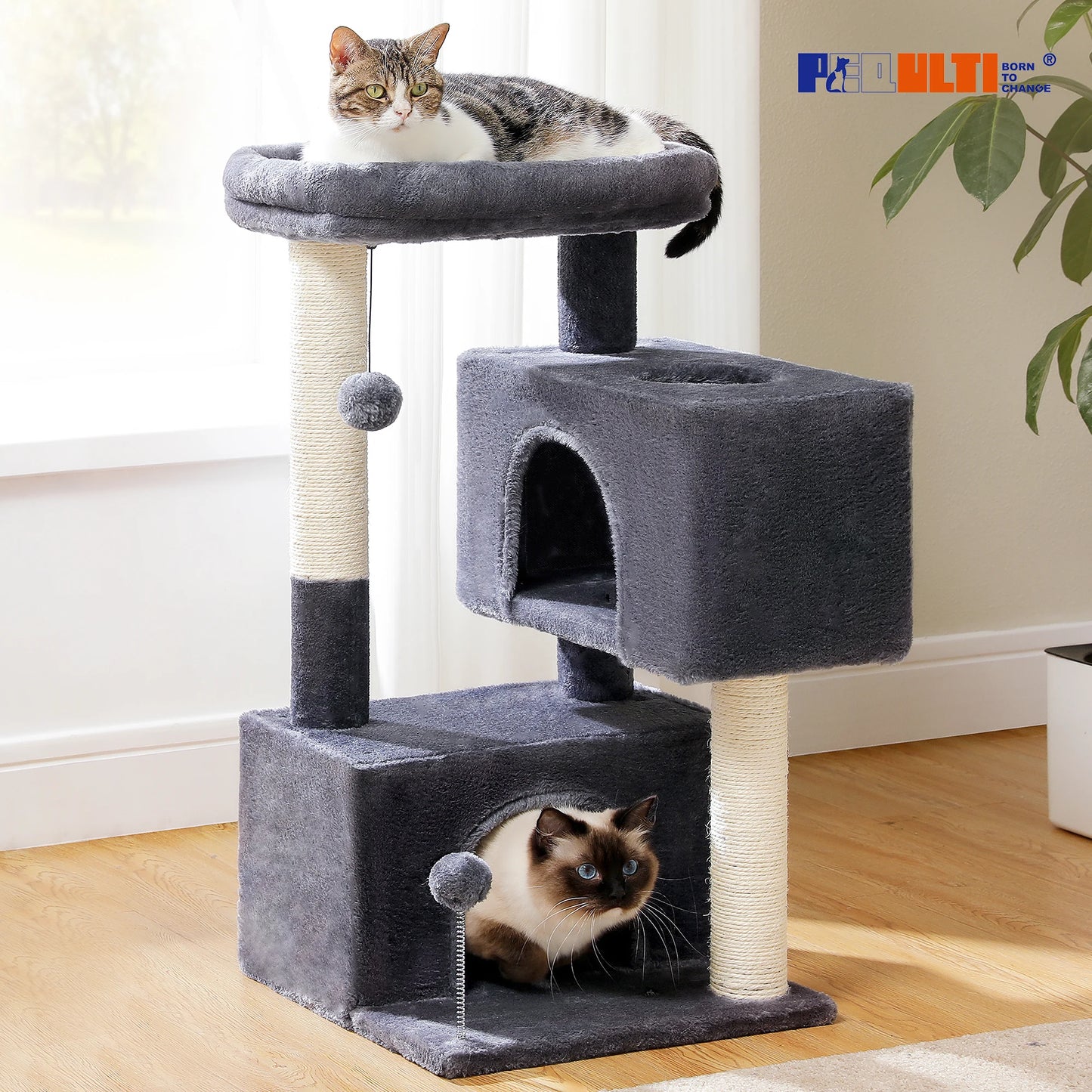 Cat Furniture – Plush Condo & Perch Tree - Pawsyhome