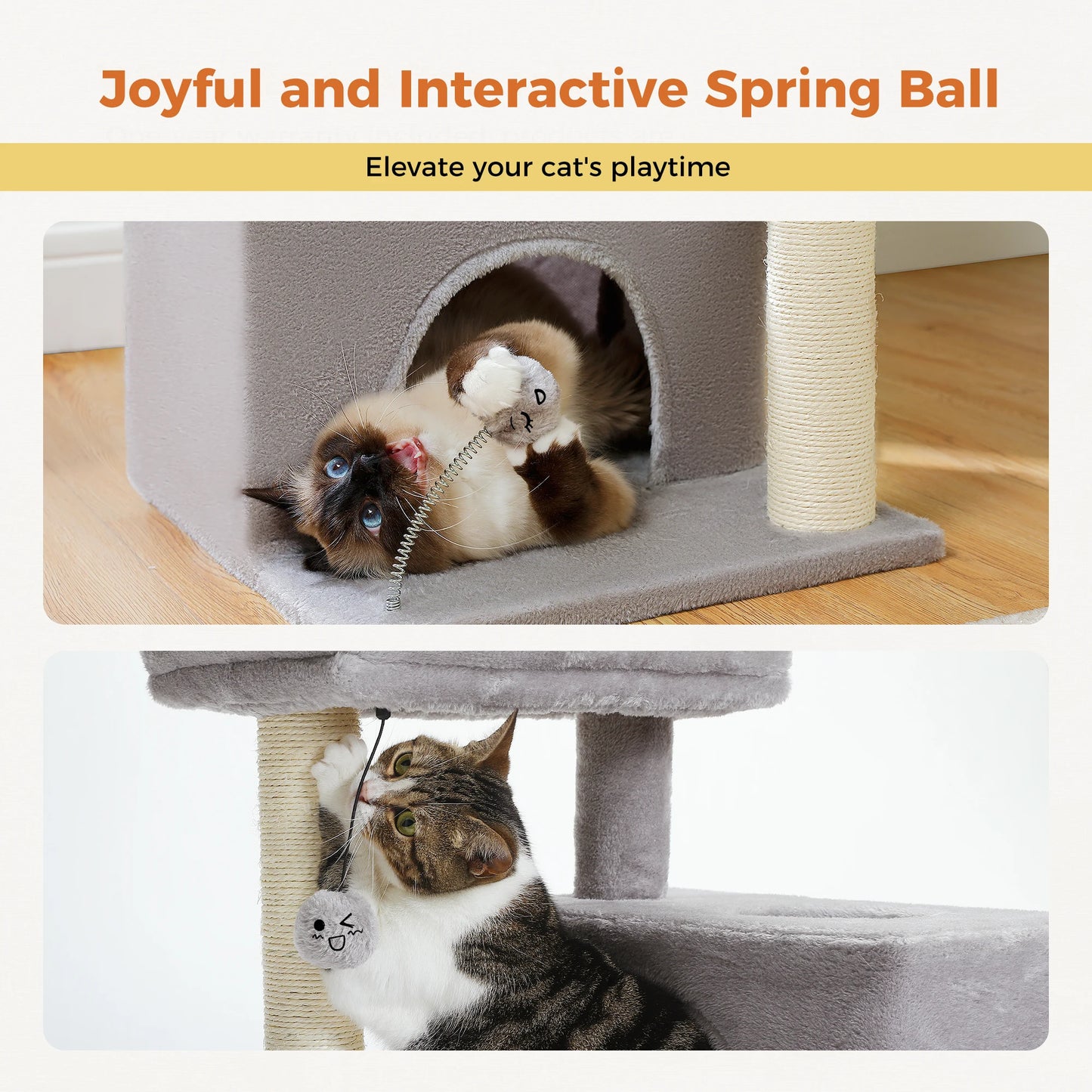 Cat Furniture – Plush Condo & Perch Tree - Pawsyhome