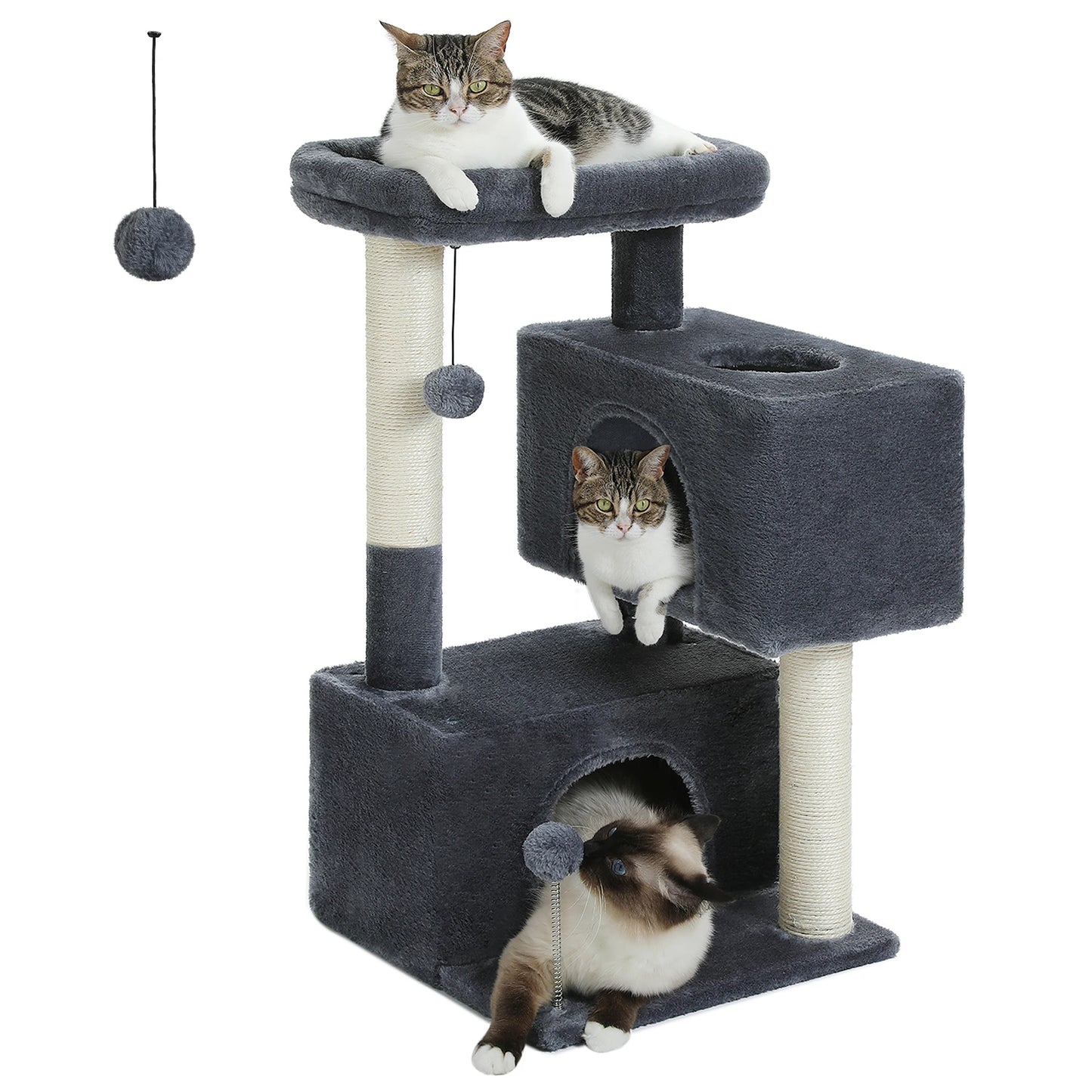Cat Furniture – Plush Condo & Perch Tree - Pawsyhome