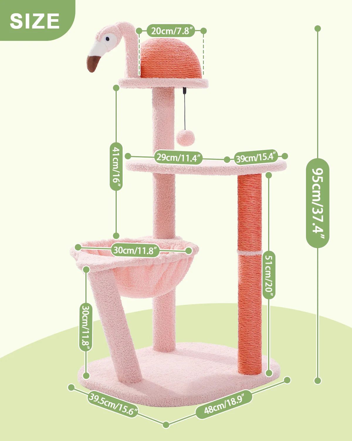 Cat Furniture – FlamingoTower - Pawsyhome