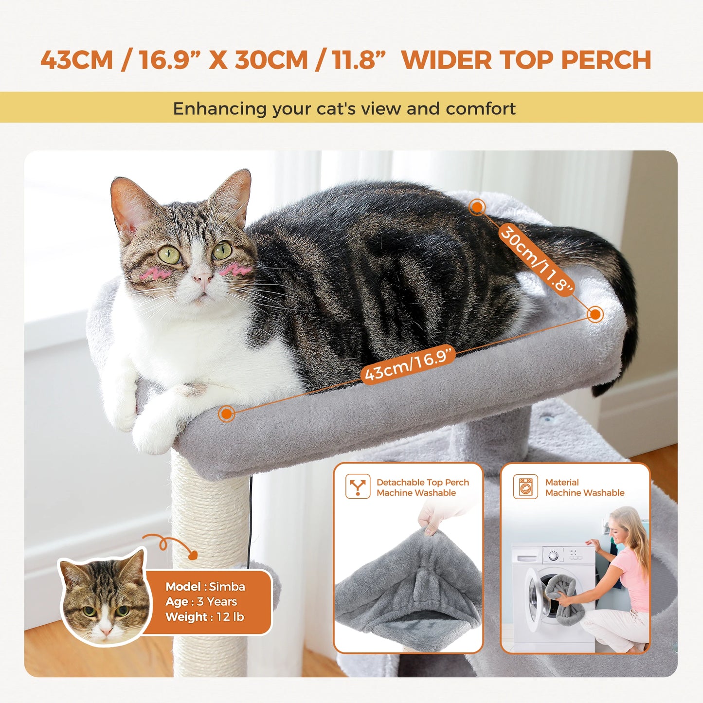Cat Furniture – Plush Condo & Perch Tree - Pawsyhome