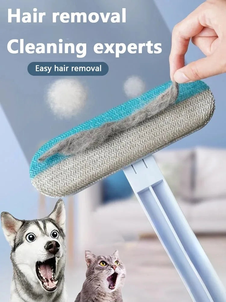 Multi‑Function Pet Hair Remover Brush – Reusable Lint Cleaner - Pawsyhome