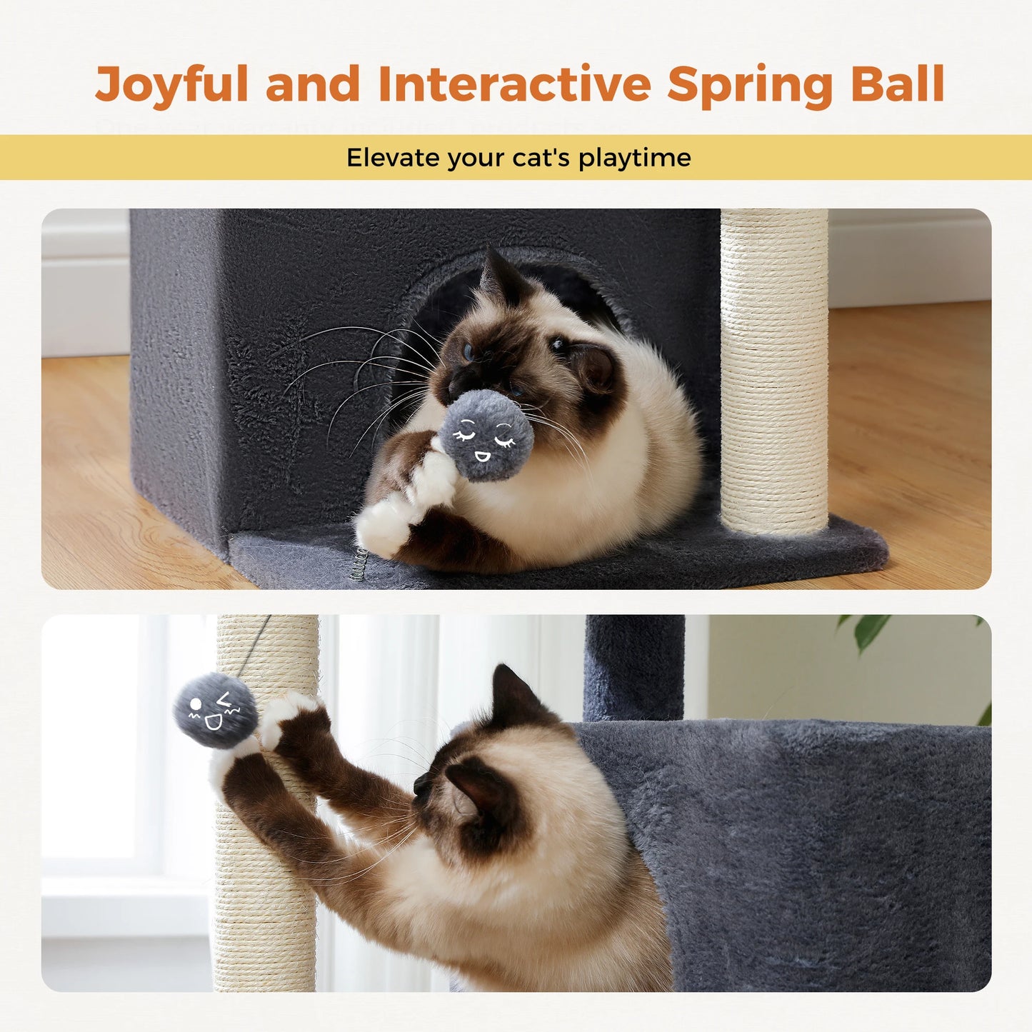 Cat Furniture – Plush Condo & Perch Tree - Pawsyhome