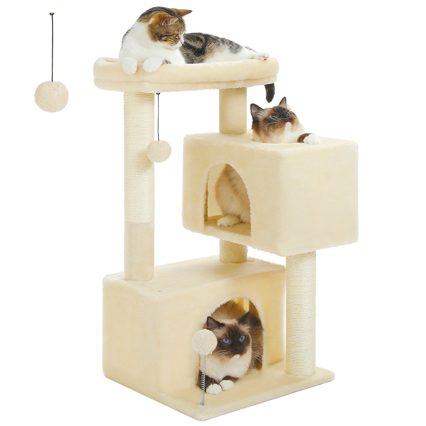 Cat Furniture – Plush Condo & Perch Tree - Pawsyhome