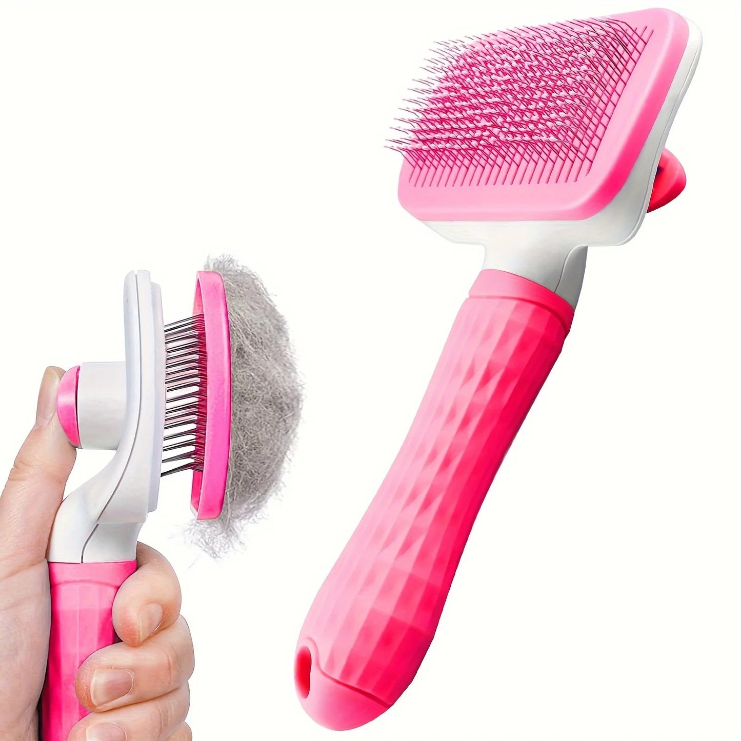 Dog Hair Remover Brush – Gentle Grooming Tool for Dogs & Cats - Pawsyhome