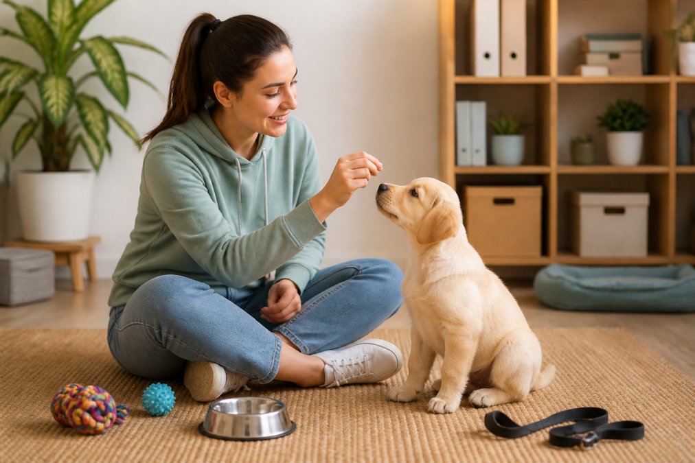 Cómo Entrenar a un Cachorro en Casa Paso a Paso