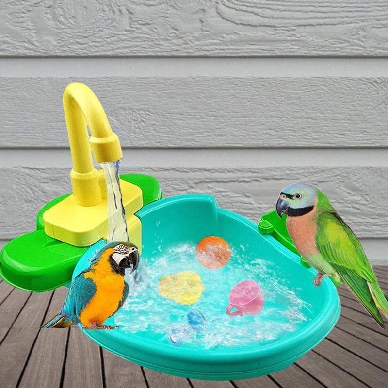 Accesorios de Baño para Loros y Jaulas de Aves – Diversión en el Agua