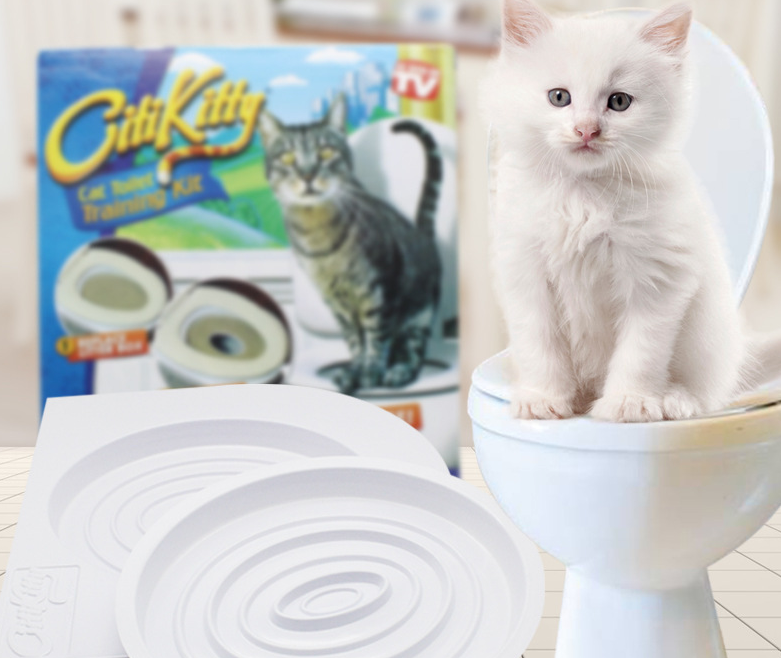 Kit Entrenador para Gatos en el Inodoro – Higiene sin Arena