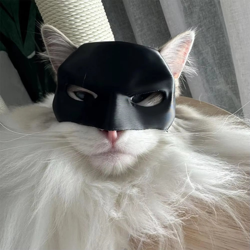 Cat Bat Halloween Costume Mask