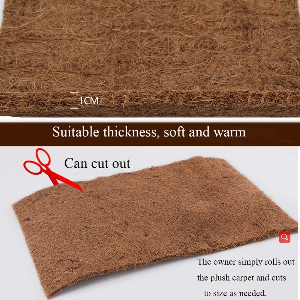 Alfombra de Fibra de Coco Natural para Terrarios – Sustrato para Reptiles