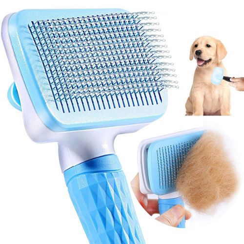 Dog Hair Remover Brush – Gentle Grooming Tool for Dogs & Cats - Pawsyhome