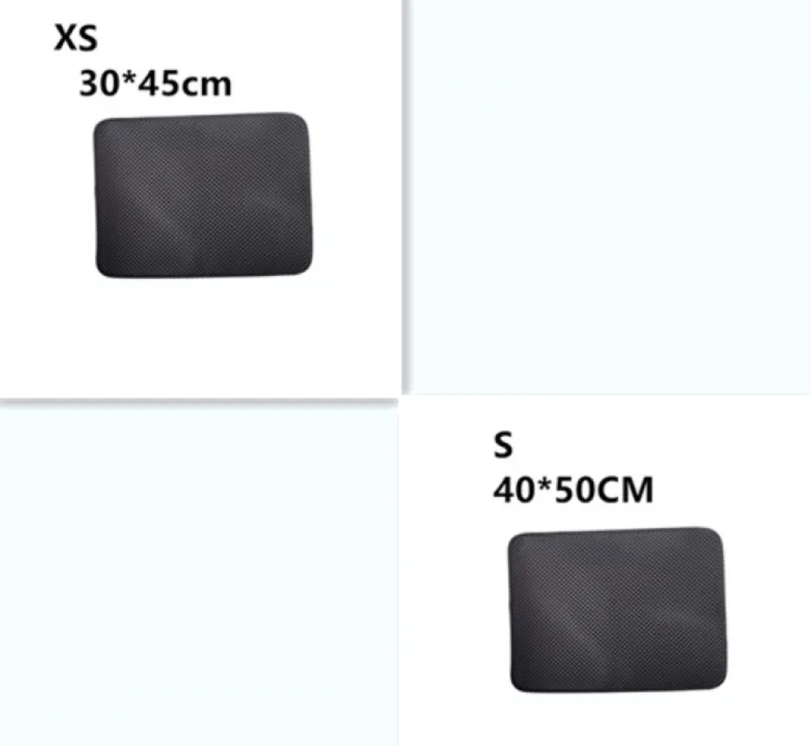 Double-Layer Cat Litter Mat