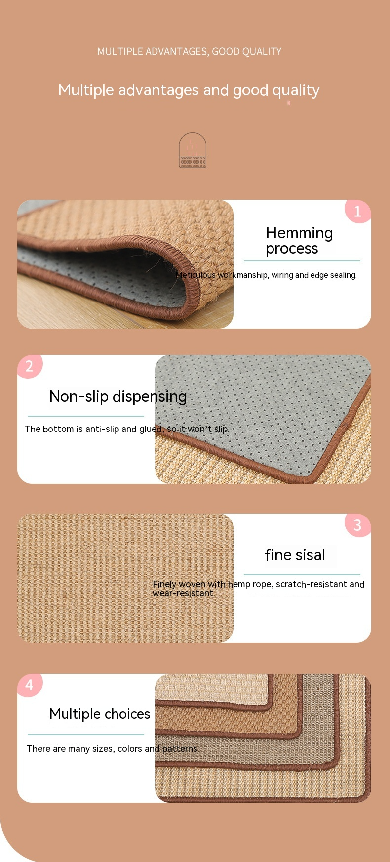 Protective Cat Scratch Mat