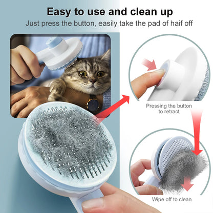 Self-Cleaning Pet Brush - Pawsyhome