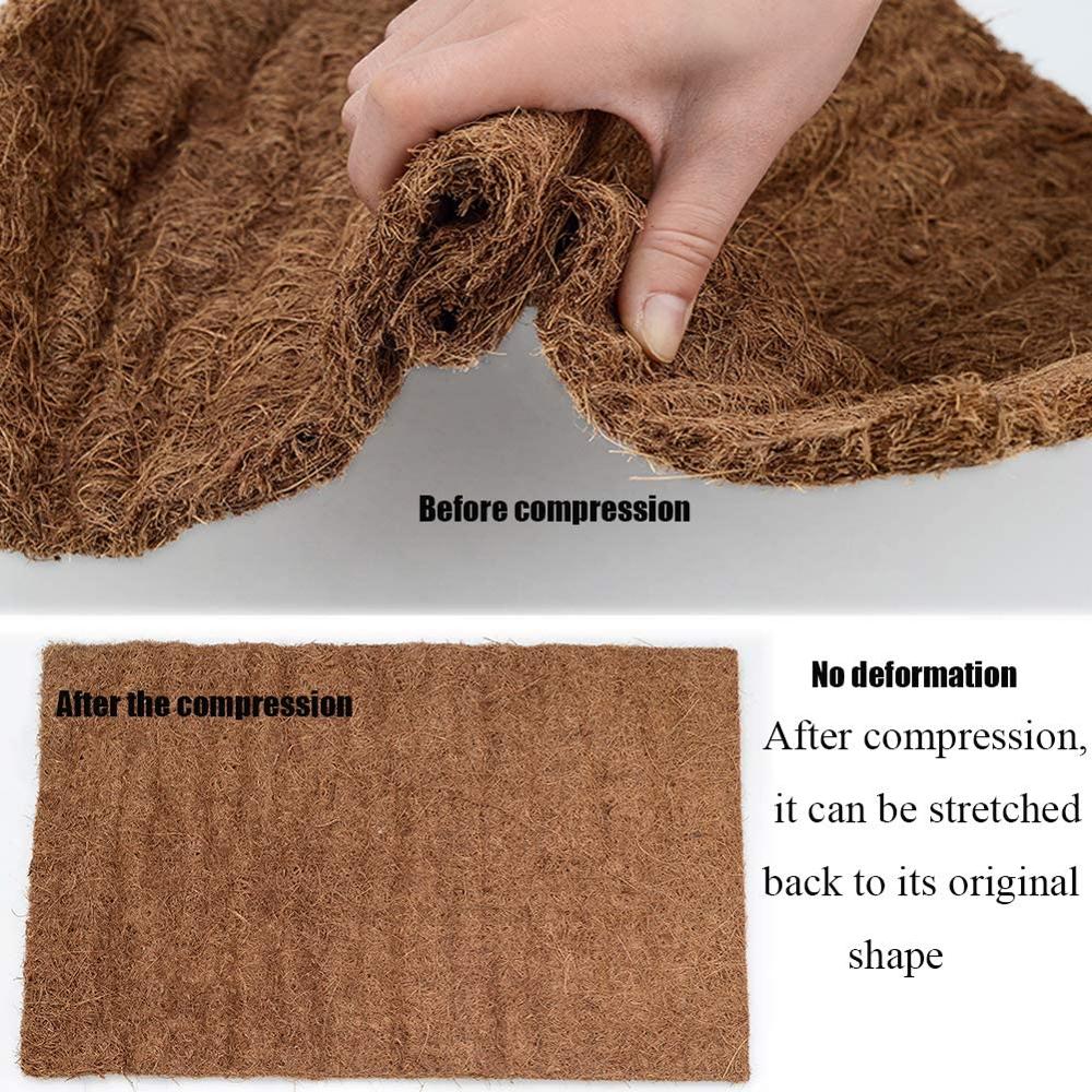 Alfombra de Fibra de Coco Natural para Terrarios – Sustrato para Reptiles