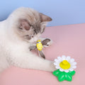 Juguete Eléctrico para Gatos con Mariposa Giratoria Interactiva