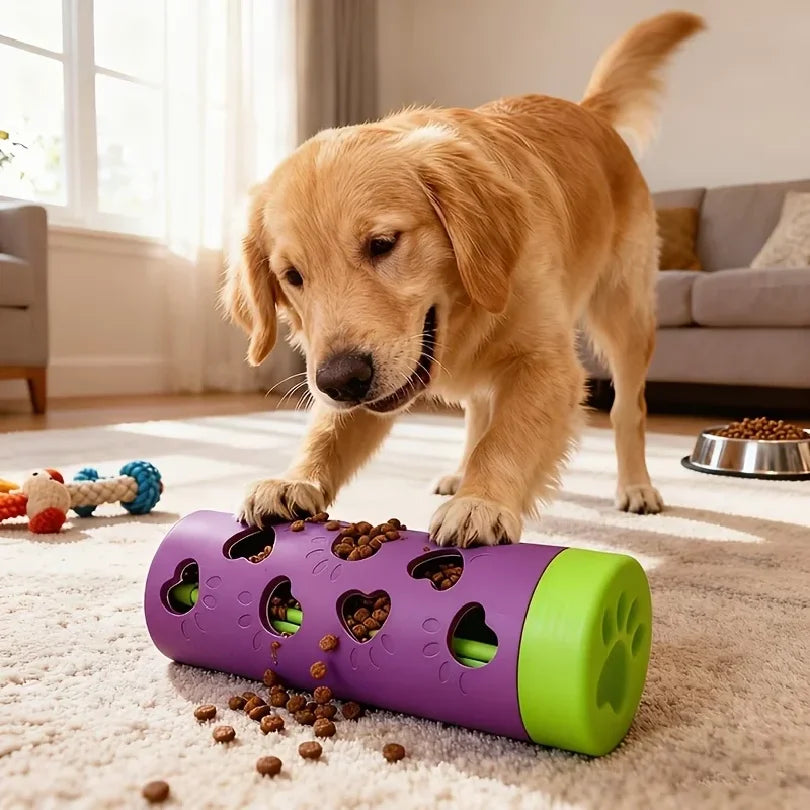 Interactive Slow Feeder Treat Dispenser for Dogs &amp; Cats