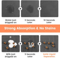 Absorbent Waterproof Pet Feeding Mat for Dogs & Cats