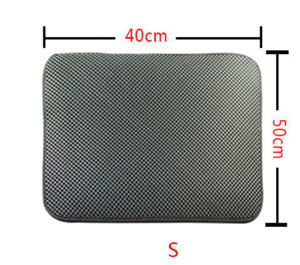 Double-Layer Cat Litter Mat