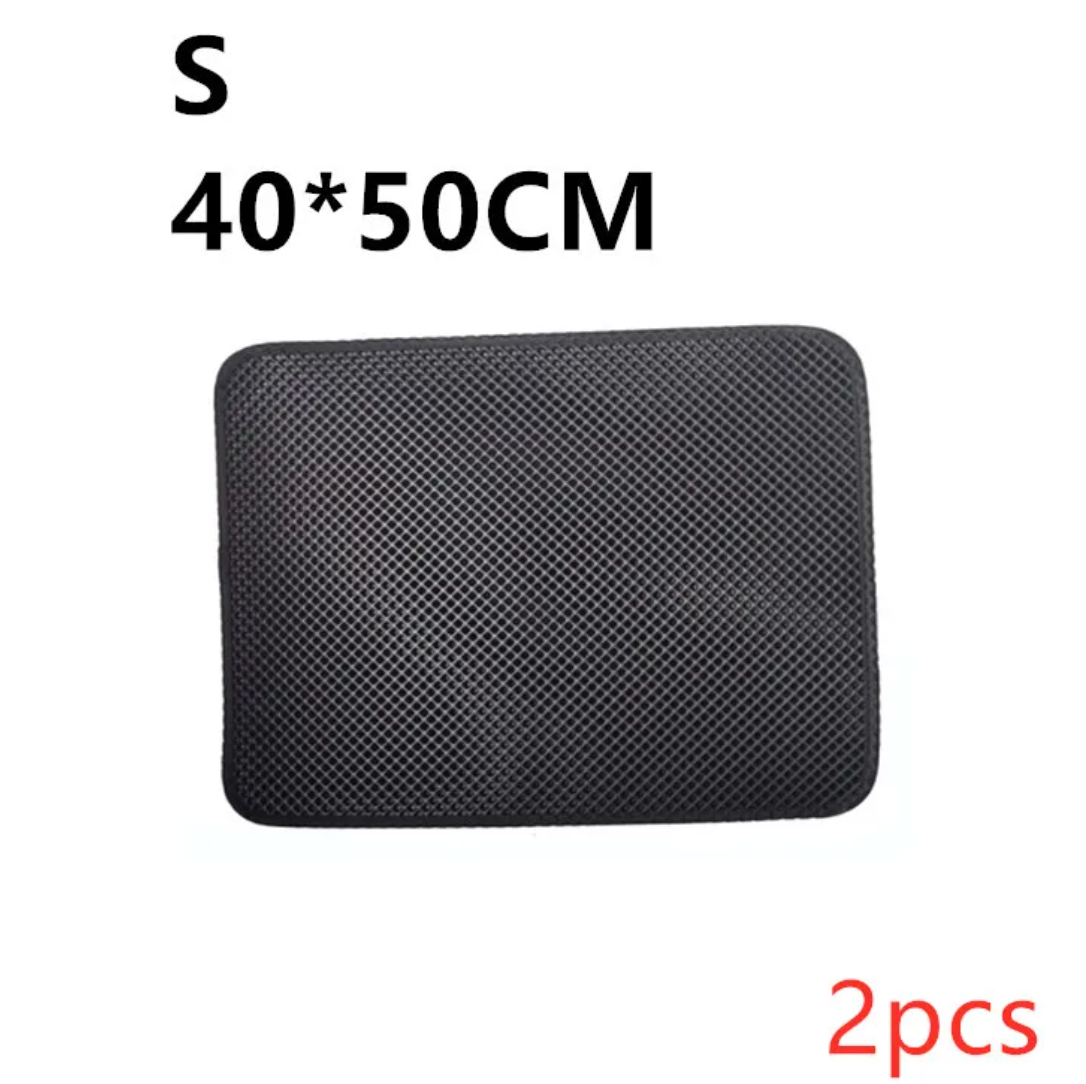Double-Layer Cat Litter Mat