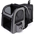 Mochila Transportadora Expandible para Gatos y Perros Pequeños