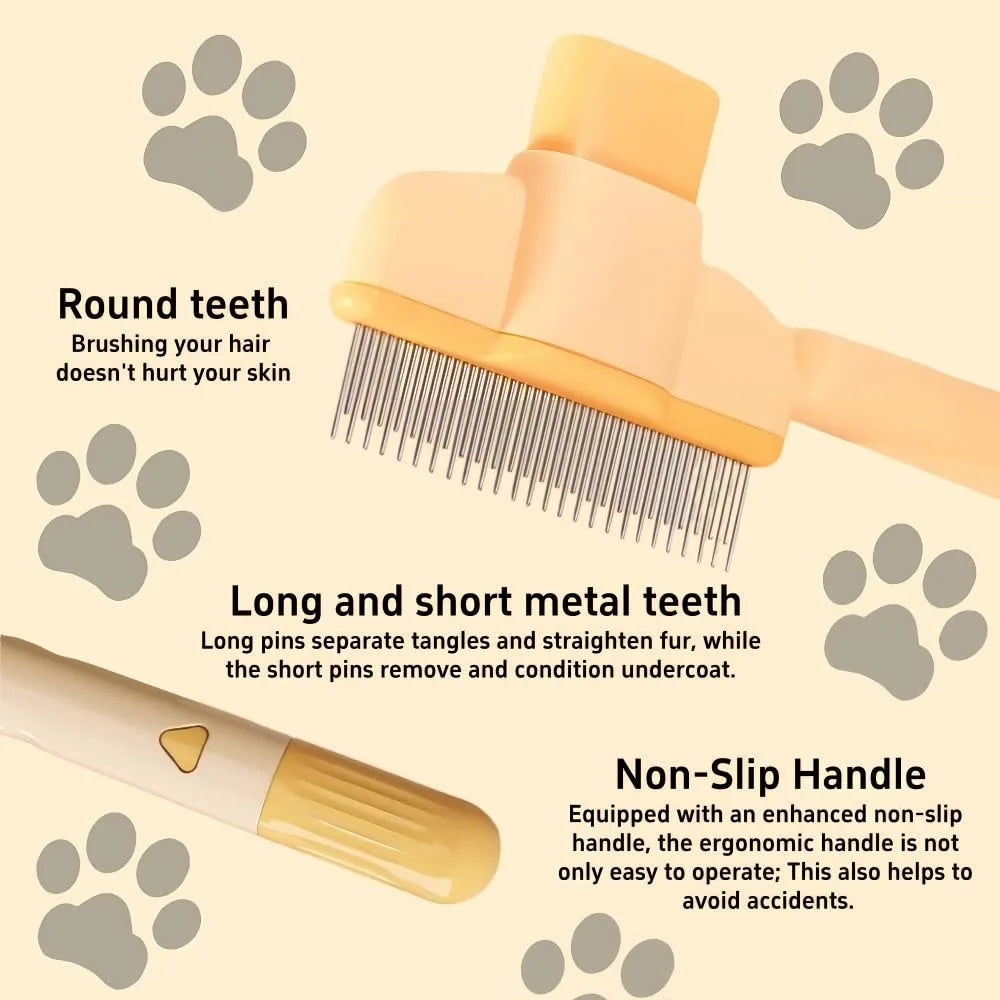 Pet Hair & Flea Comb - Pawsyhome