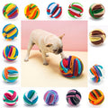 Pelota Olfativa Interactiva Plegable para Perros - Juguete de Forrajeo