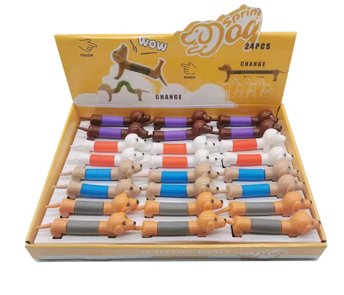 Juguete Sensorial Pop Tubes para Perros – Diversión Antiestrés
