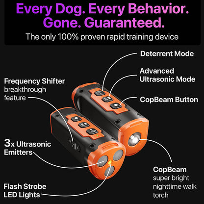 Dog Repeller Ultrasonic Dog Training Device - Pawsyhome