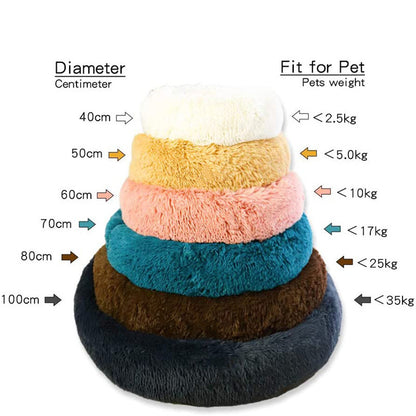 Comfortable Donut Bed for Pets - Pawsyhome
