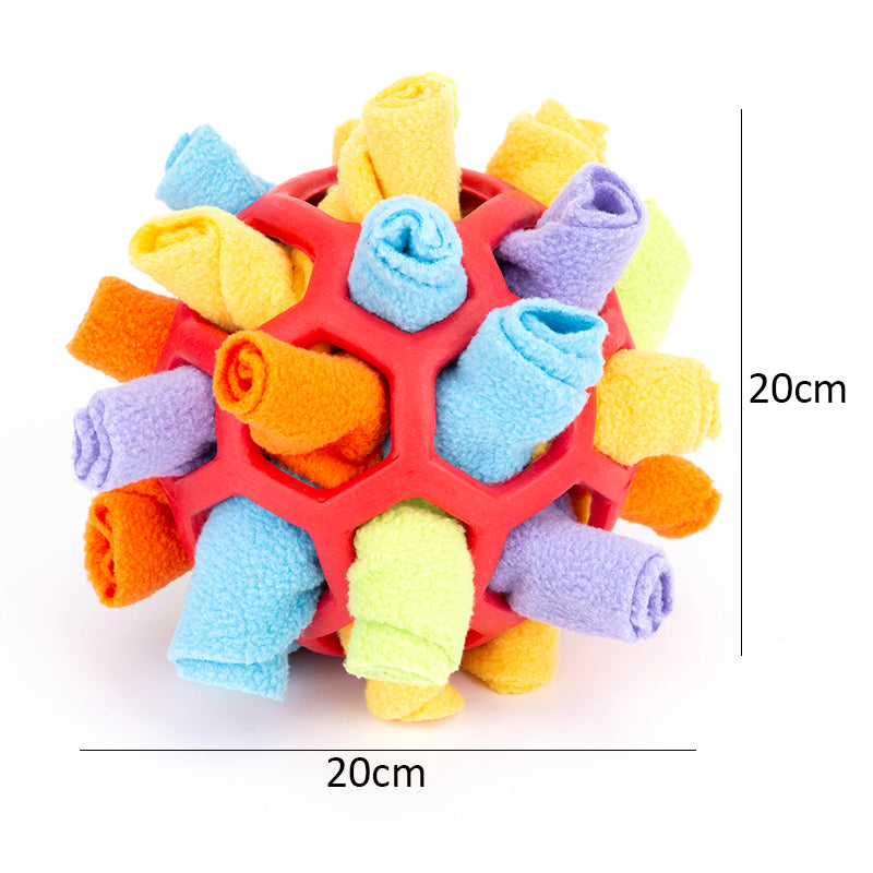 Pet Snuffling Ball Toy - Pawsyhome