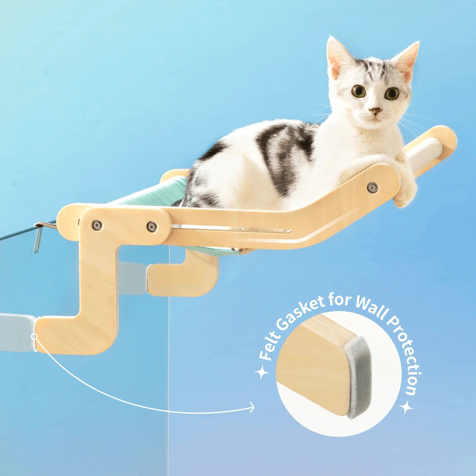 Sturdy Hanging Cat Bed - Pawsyhome