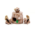 Juguete Puzzle de Peluche con Sonido para Perros – Escondite de Ardillas