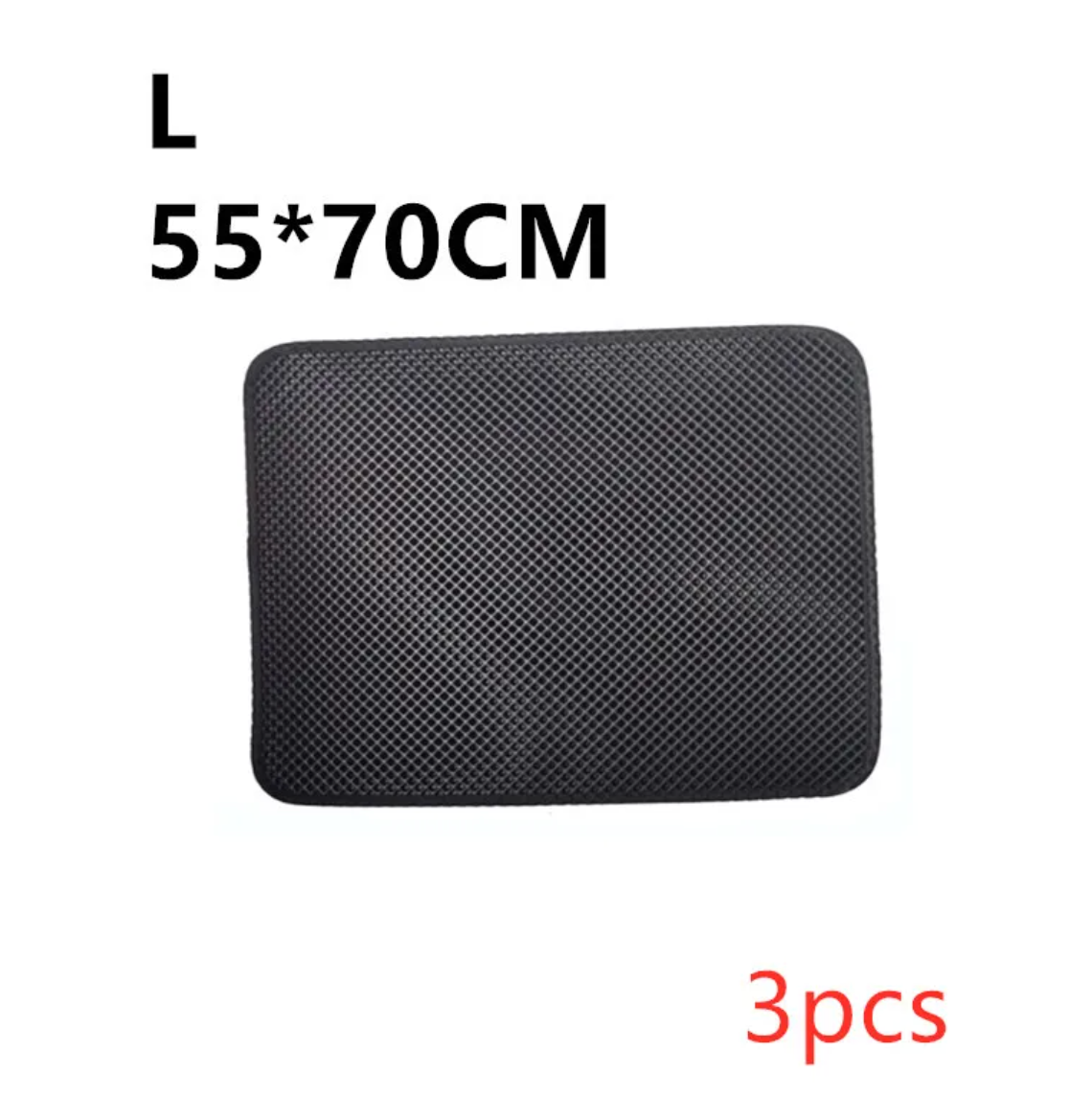 Double-Layer Cat Litter Mat